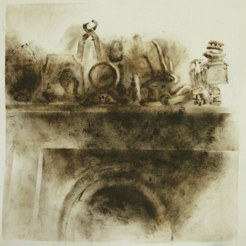 Mantel Still Life 32x32