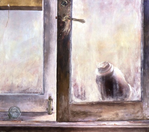 Open Window and Urn 36x42