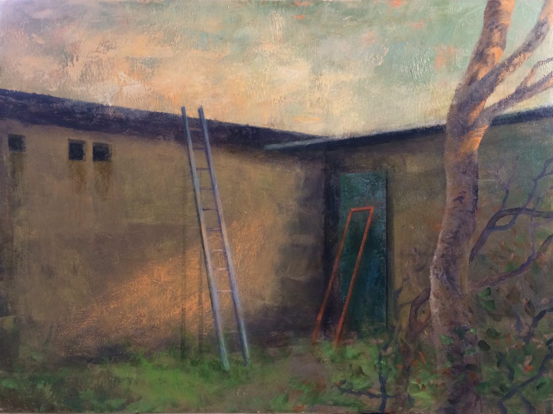 Interior Access, 40 x 54, acrylic on canvas