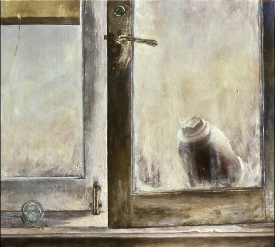 Open Window, 36 x 42, oil on birch panel